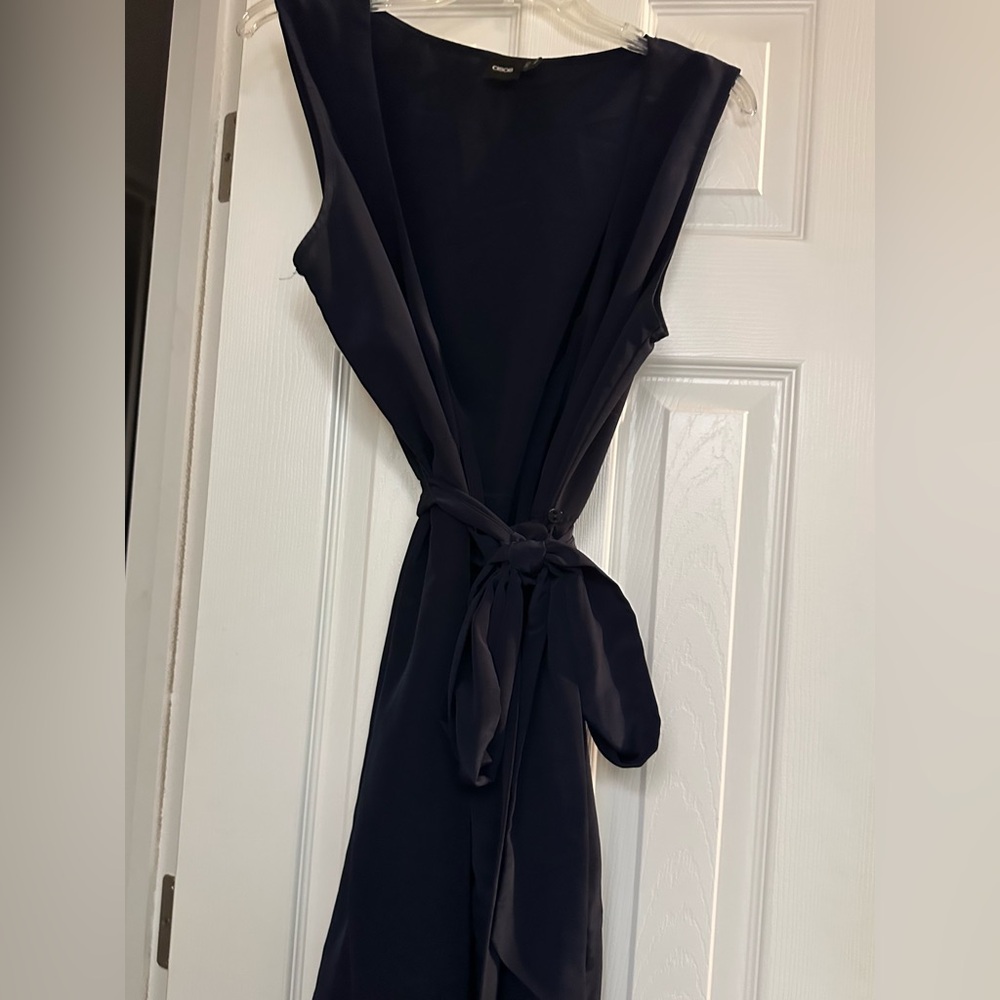 Navy blue wrap dress. Asos size 14